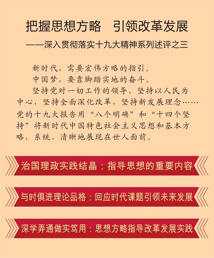 把握思想方略　引领改革发展——深入贯彻落实十九大精神系列述评之三